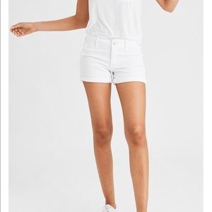 white twill shorts || american eagle